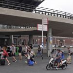 Group Riding - people walking on the street