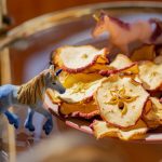 Nutrition Horse - a toy horse is on a plate of food