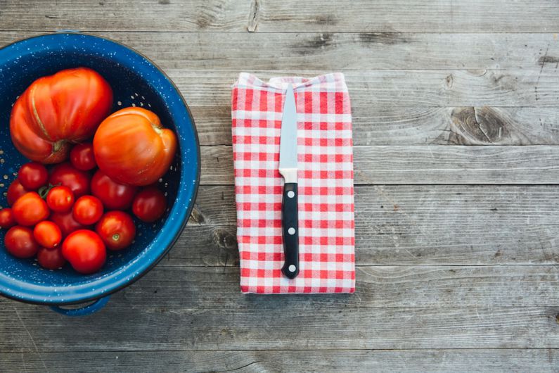 Misconceptions Breeding - silver knife with black handle